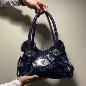 Vintage purple guess bag